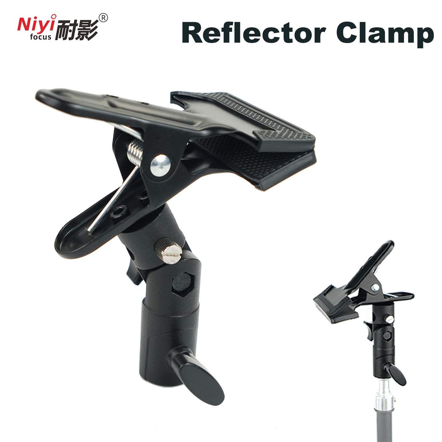 Photography Angles - Abrazadera de soporte para Reflector, adaptador