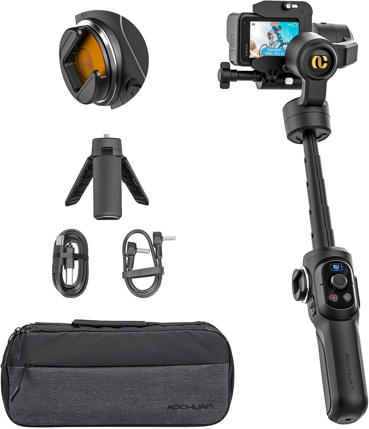 Handheld Stabilizer Gimbal - Estabilizador de Mano de 3 Ejes
