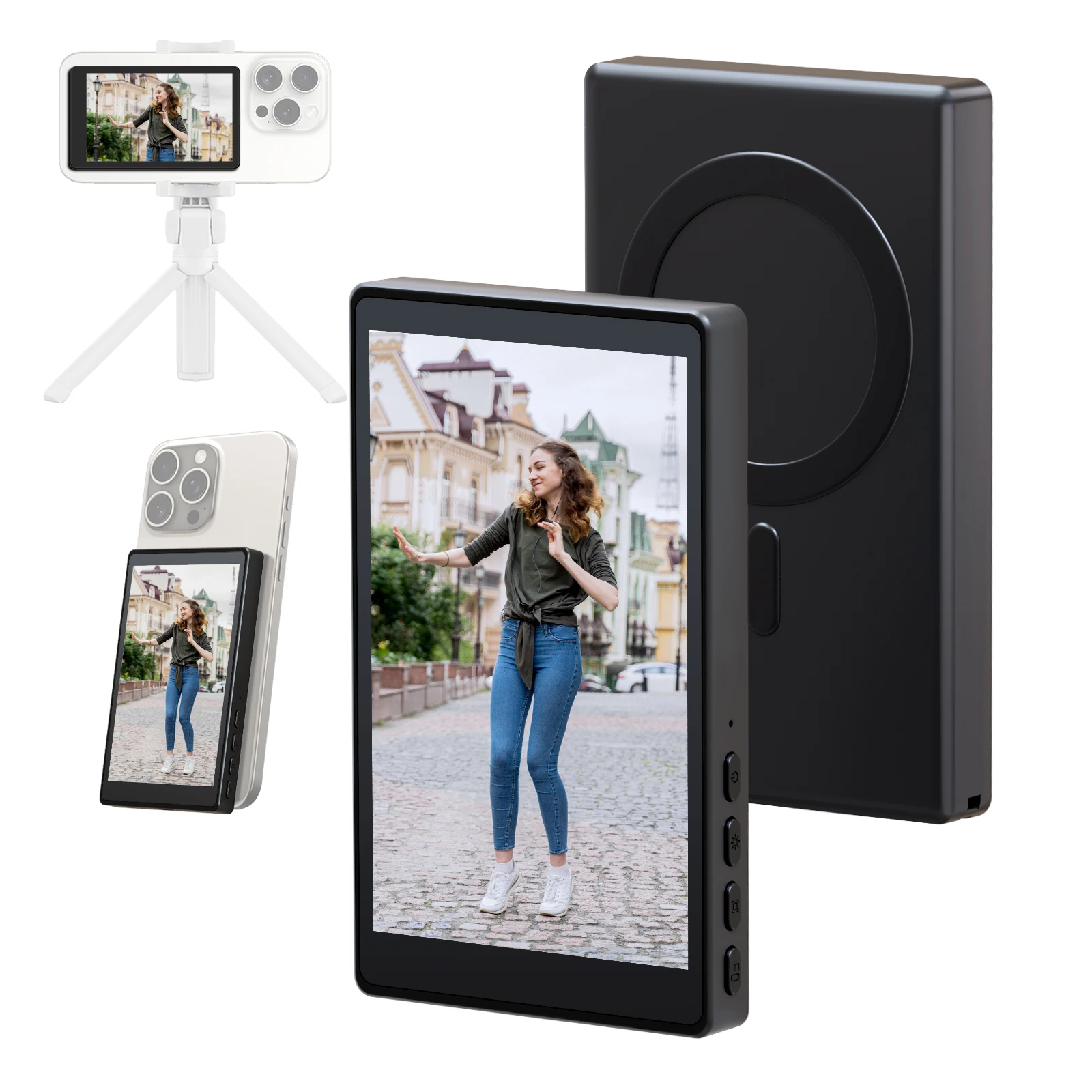 Photography Videography - Monitor inalámbrico con pantalla para cámara