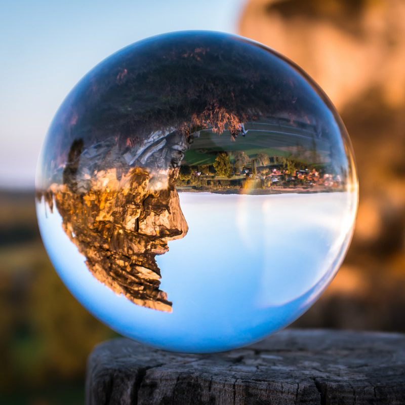 Lens Ball Crystal - Lente de Cristal para fotografía, bola