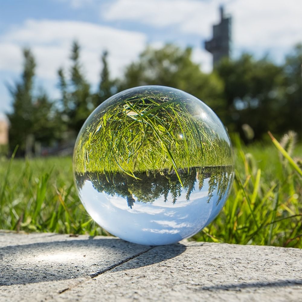 Lens Ball Crystal - Esfera de Cristal Transparente Creativa, Bola