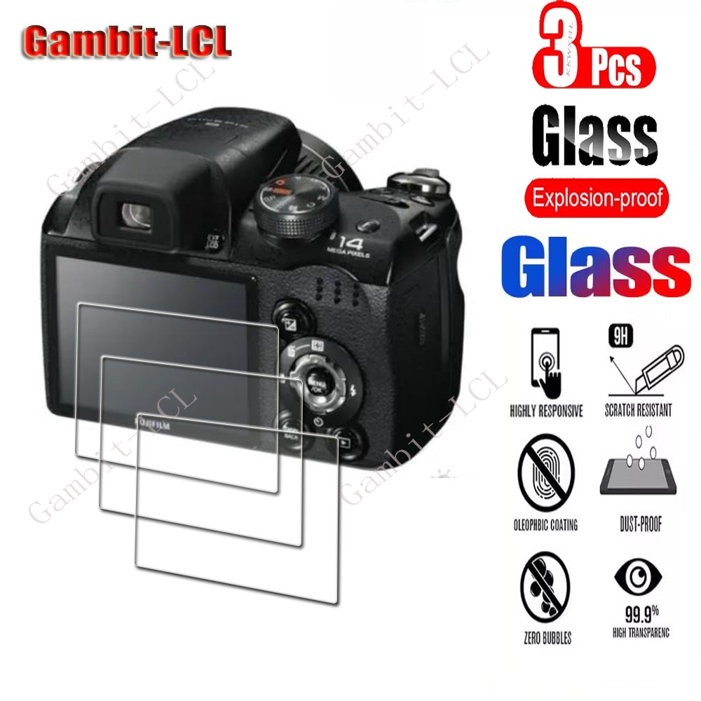 Fujifilm Camera X100Vi - 3 uds vidrio templado para Fujifilm