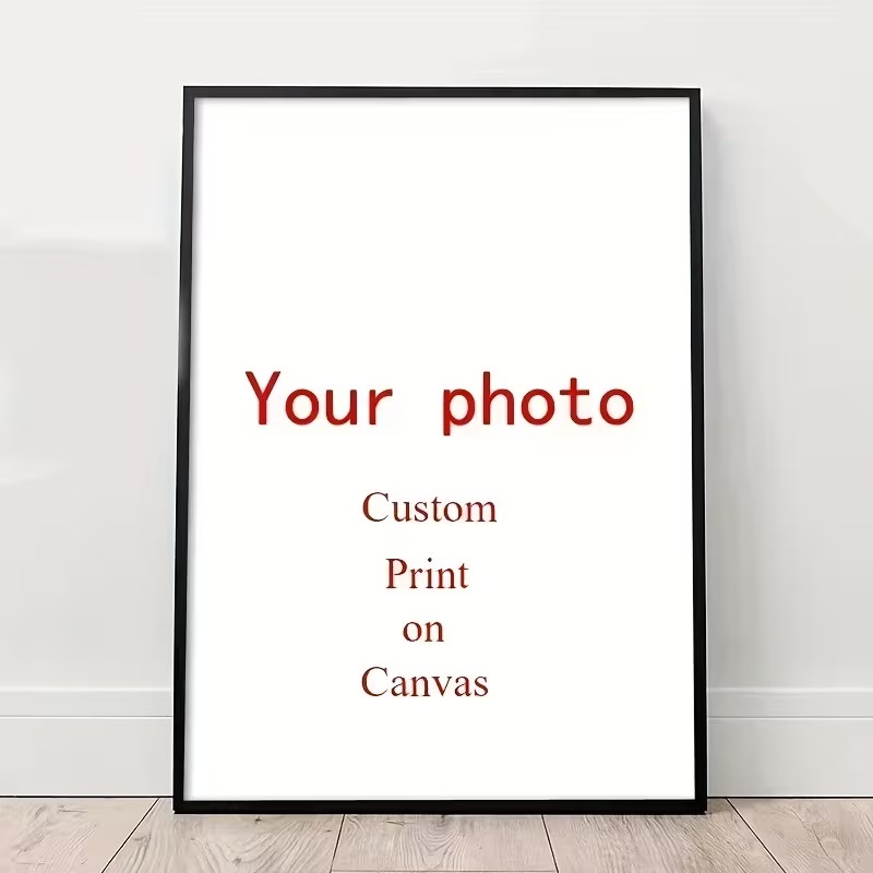 Photography Poster - Impresión Personalizada en Lienzo a Partir