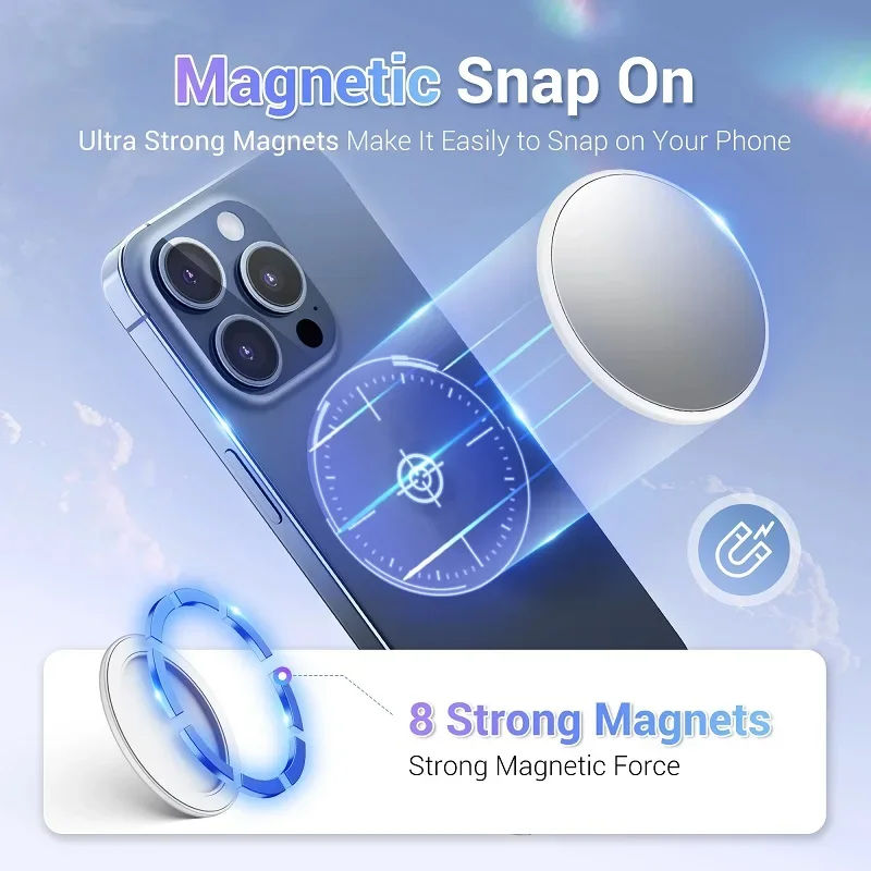 Photography Angles - MagSafe-espejo magnético para Selfie trasero, HD,