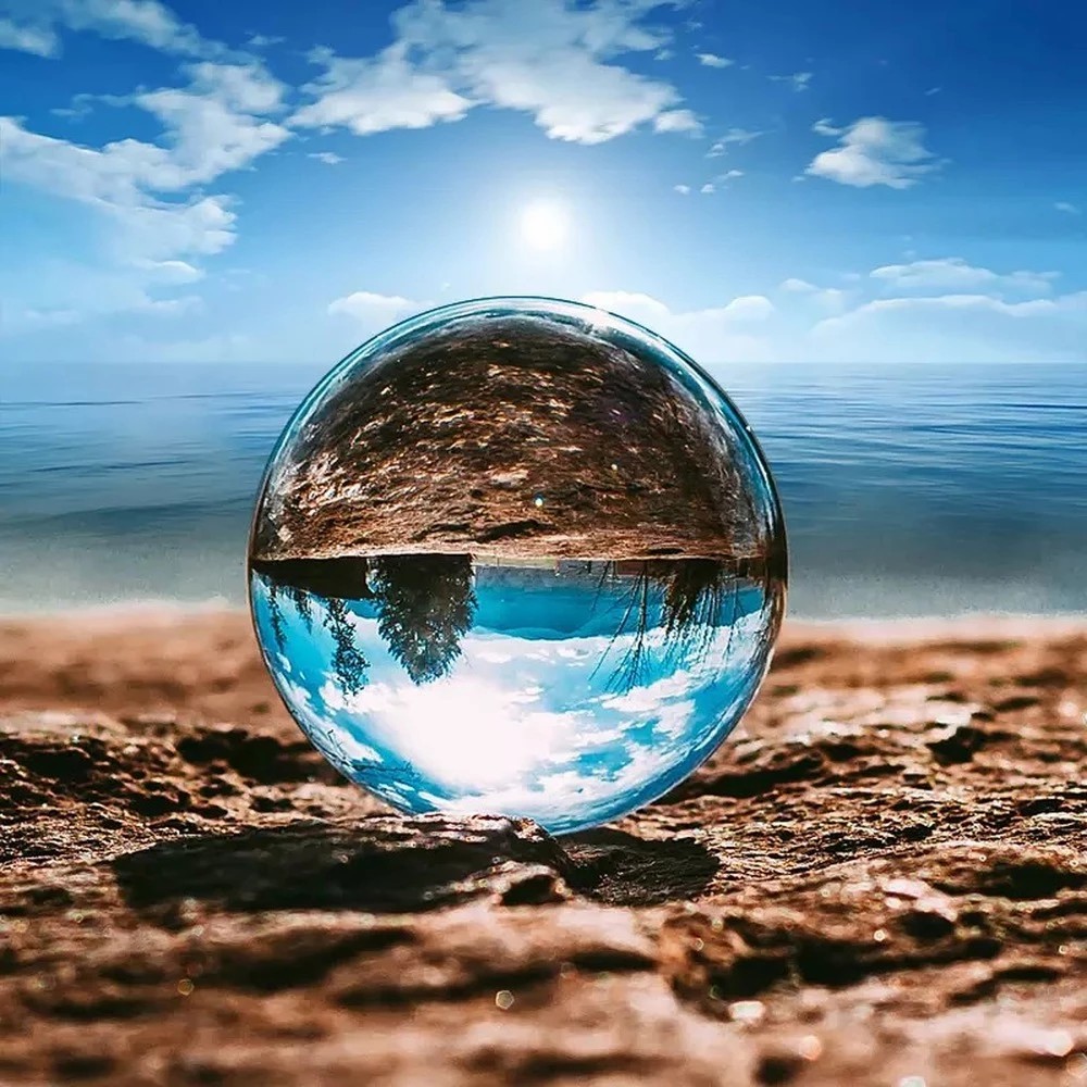 Lens Ball Crystal - F5 30/40/50/60/70mm bolas decorativas para el