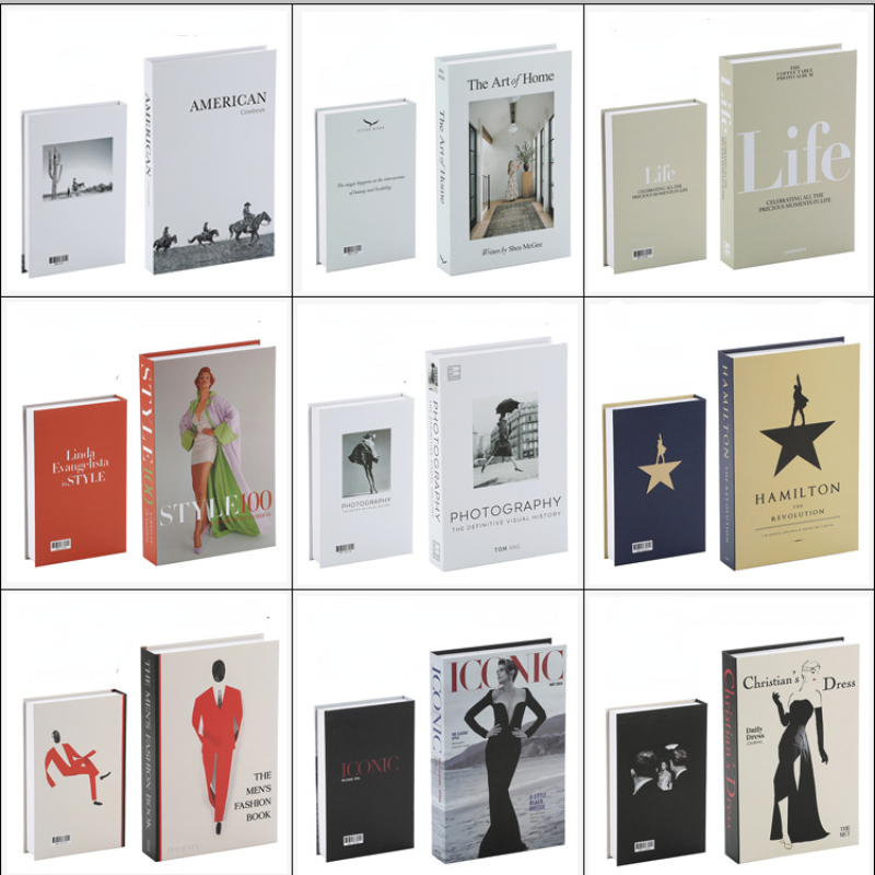 Photography Magazine - Libros falsos de moda para decoración