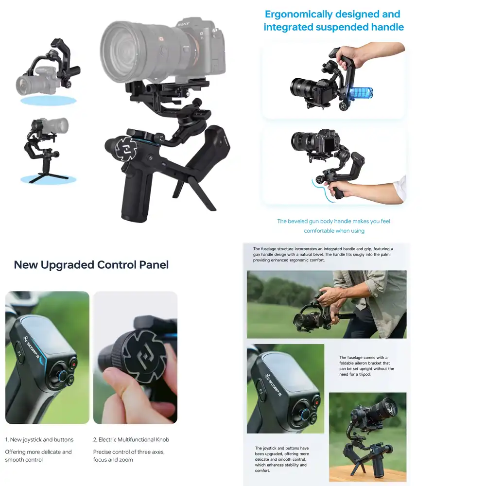 Estabilizador de Gimbal de Man - Handheld Stabilizer Gimbal reseña y precio