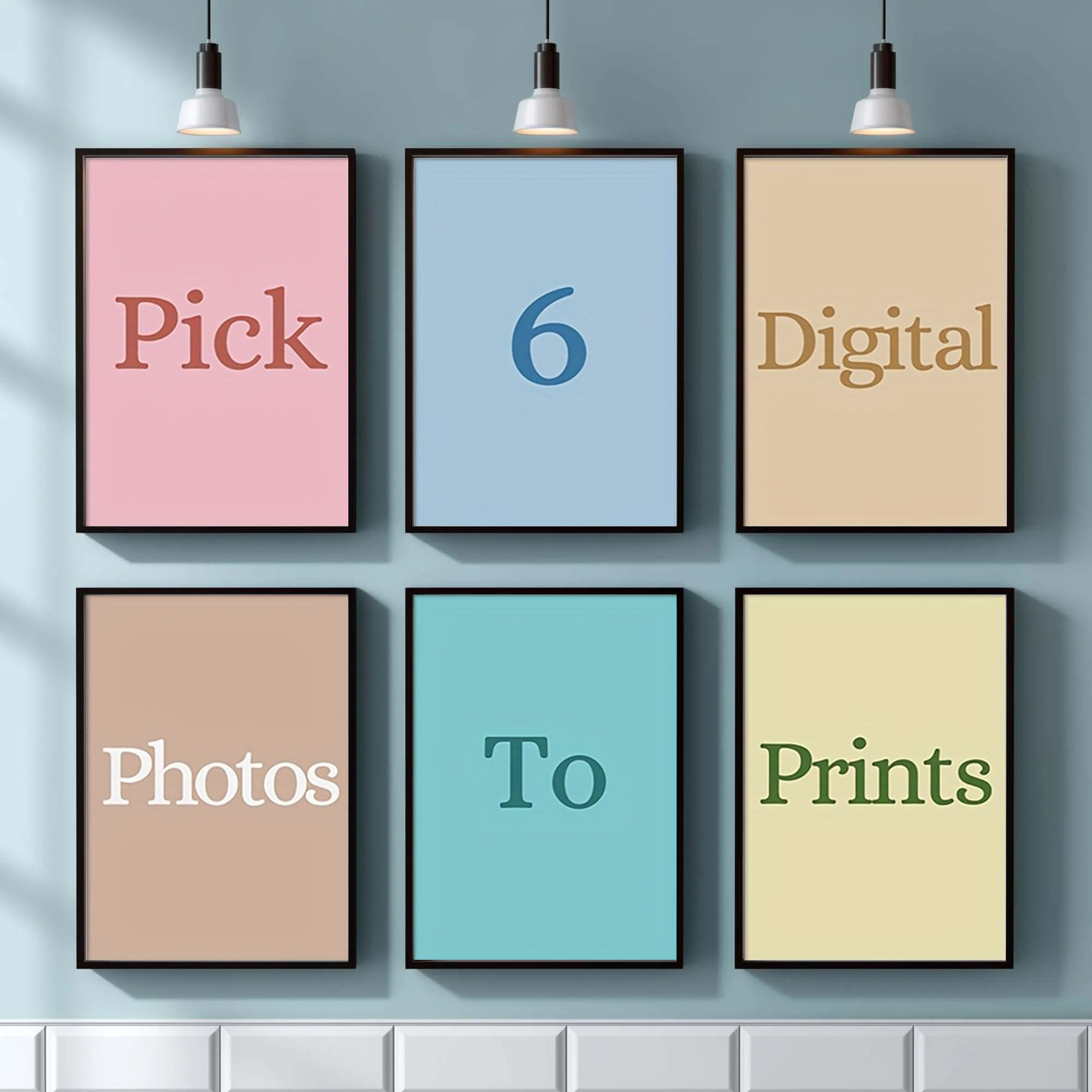 4/5/6 piezas de impresión pers - Photography Poster reseña y precio