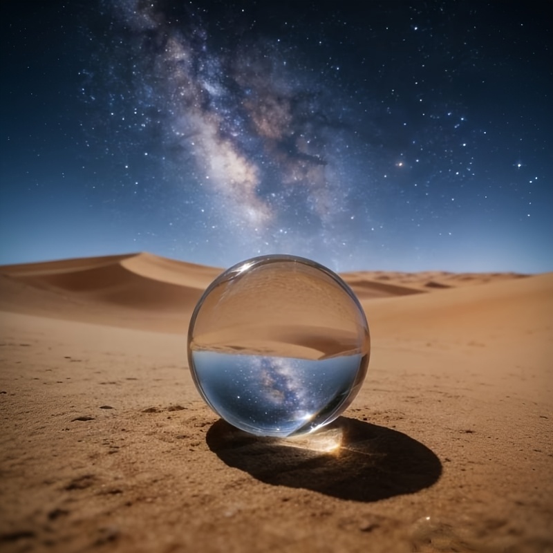 Bola de Cristal Transparente p - Lens Ball Crystal reseña y precio