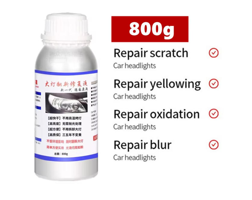 Kit de Restauración de Faros,  - Lens Cleaning Kit reseña y precio