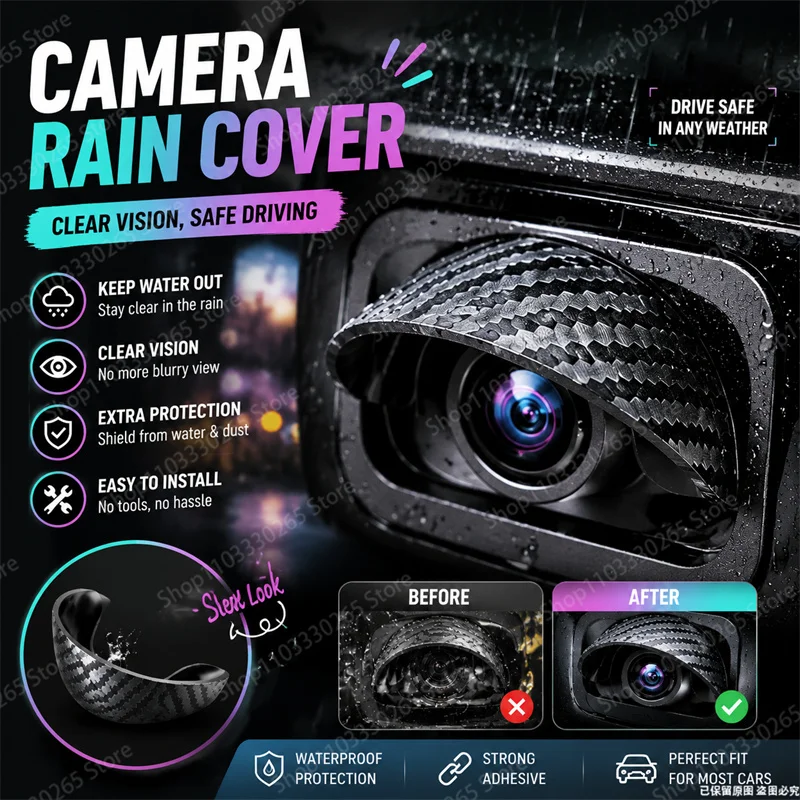 Cubierta impermeable y a prueb - Camera Rain Cover reseña y precio