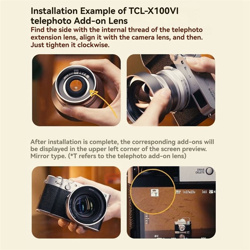Lente gran angular VILTROX WCL - Fujifilm Camera X100Vi reseña y precio