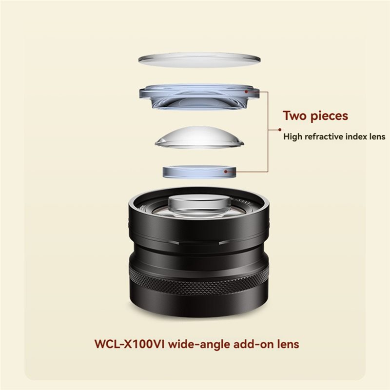 Lente gran angular VILTROX WCL - Fujifilm Camera X100Vi reseña y precio