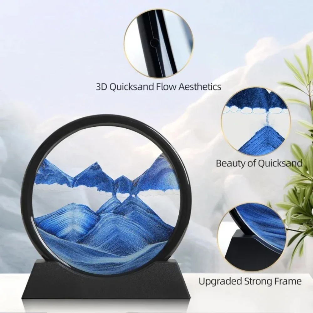 2028 Reloj de Arena 3D con Are - Photography Job reseña y precio