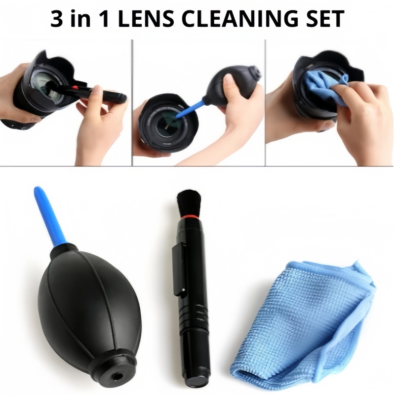 Kit de limpieza 3 en 1: soplad - Lens Cleaning Kit reseña y precio