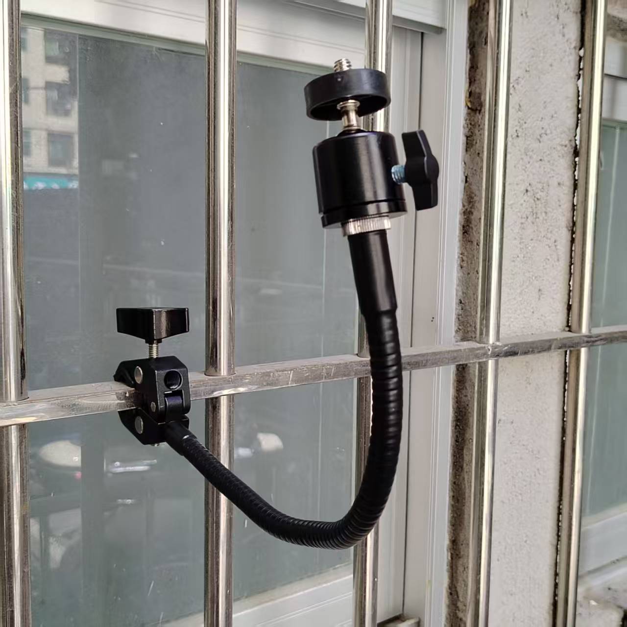 Soporte Metálico con Abrazader - Photography Videography reseña y precio