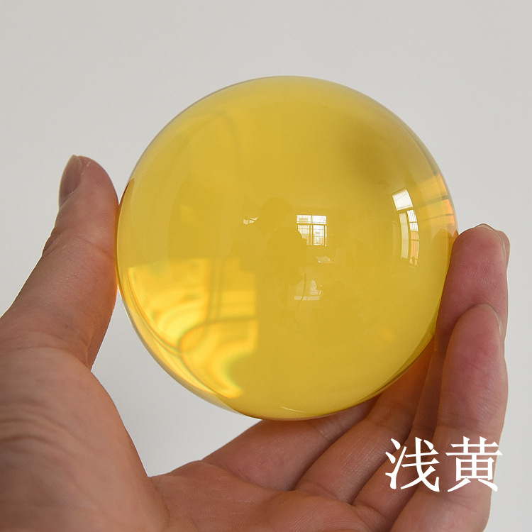 Esfera de cristal de color E9  - Lens Ball Crystal reseña y precio