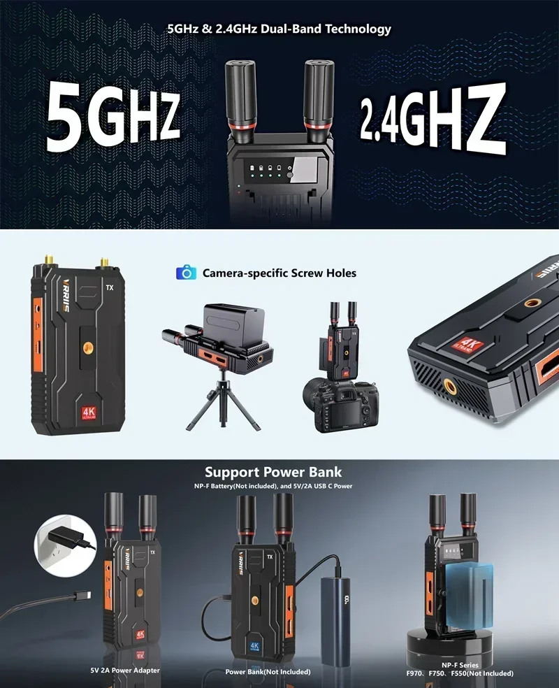 Sistema de Transmisión Inalámb - Photography Videography reseña y precio