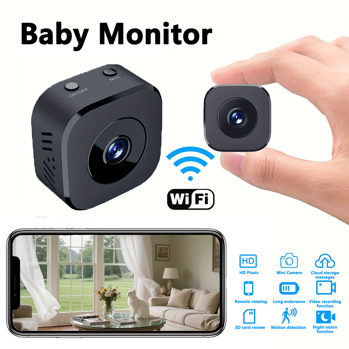 Mini cámara WiFi HD de 1080P,  - Photography Videography reseña y precio