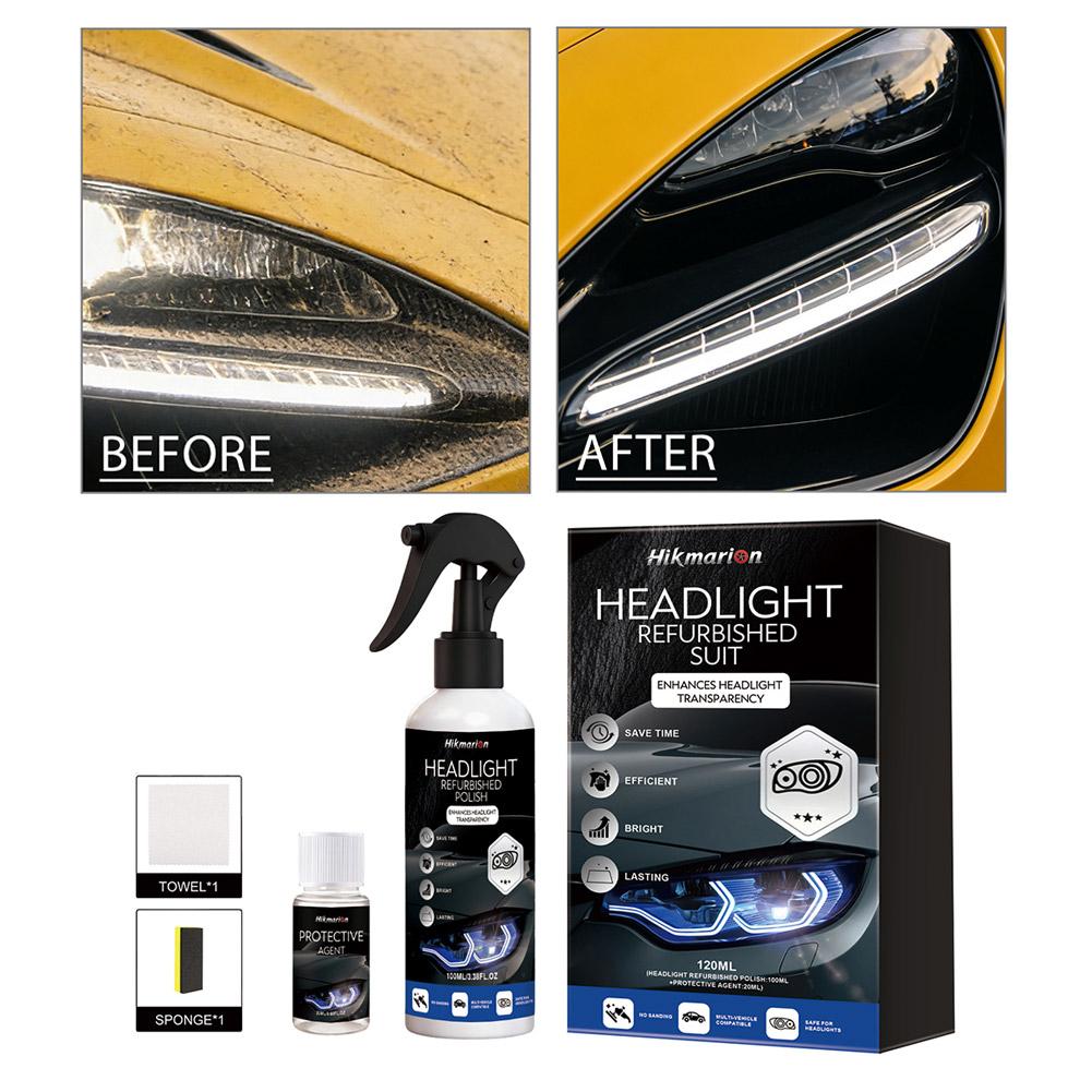Kit de Restauración de Faros d - Lens Cleaning Kit reseña y precio