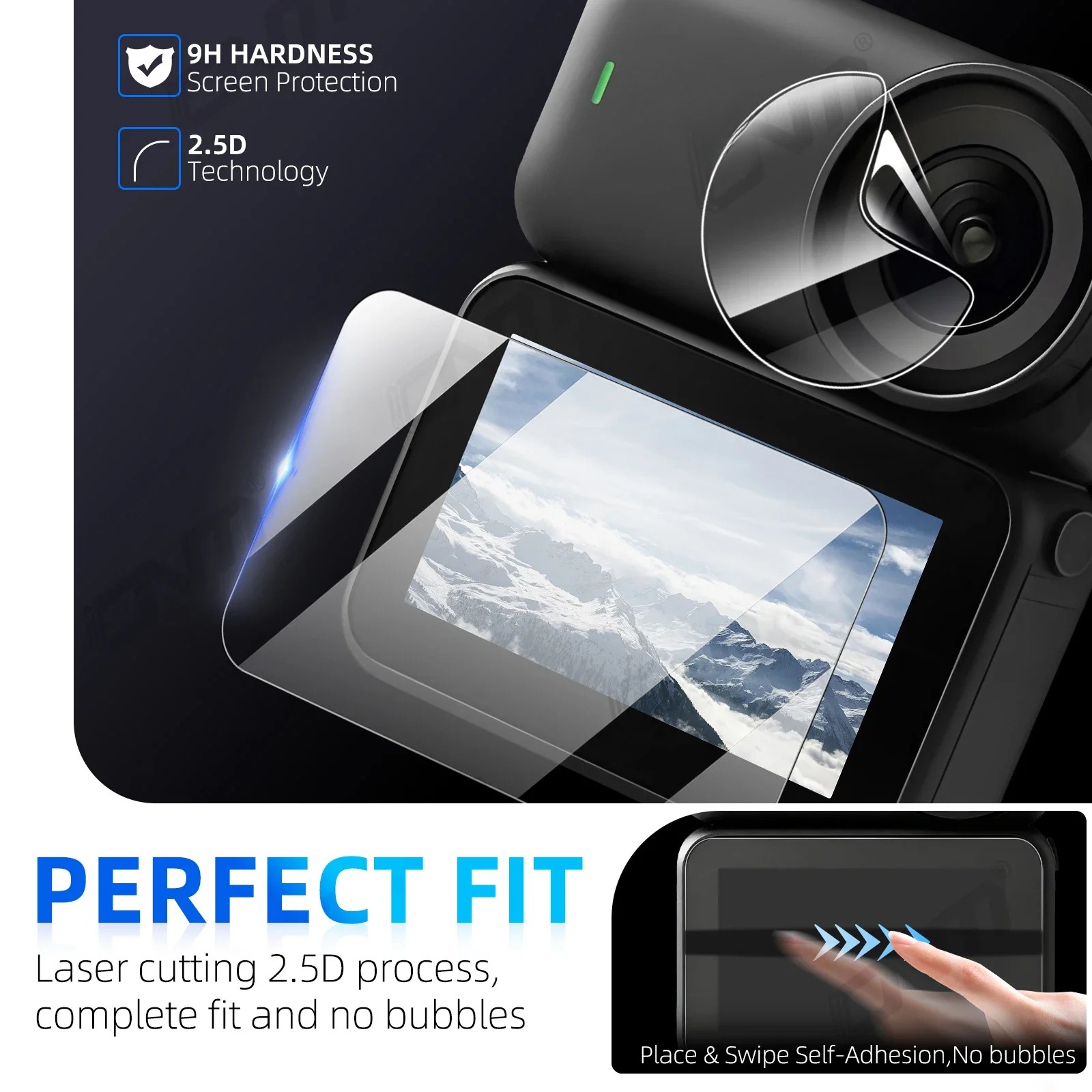 Protector de Pantalla de Vidri - Lens Cleaning Kit reseña y precio