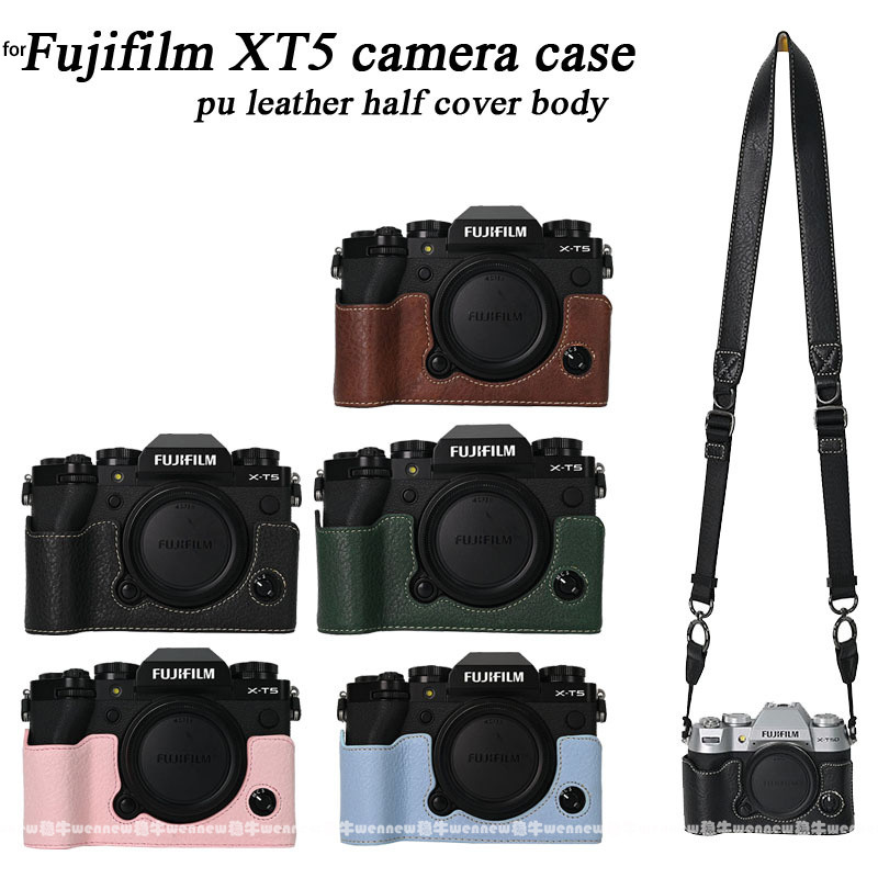 Funda de cuero PU XT5 para cám - Fujifilm Camera X-T5 reseña y precio