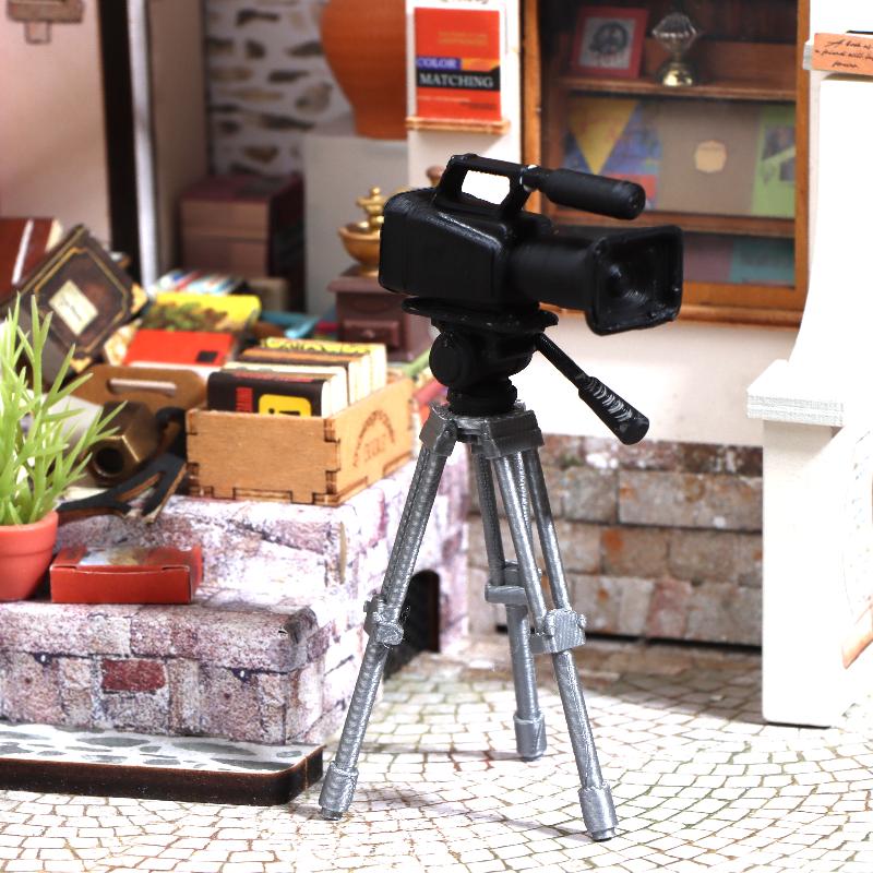 Mini trípode para videocámara, - Photography Camera reseña y precio