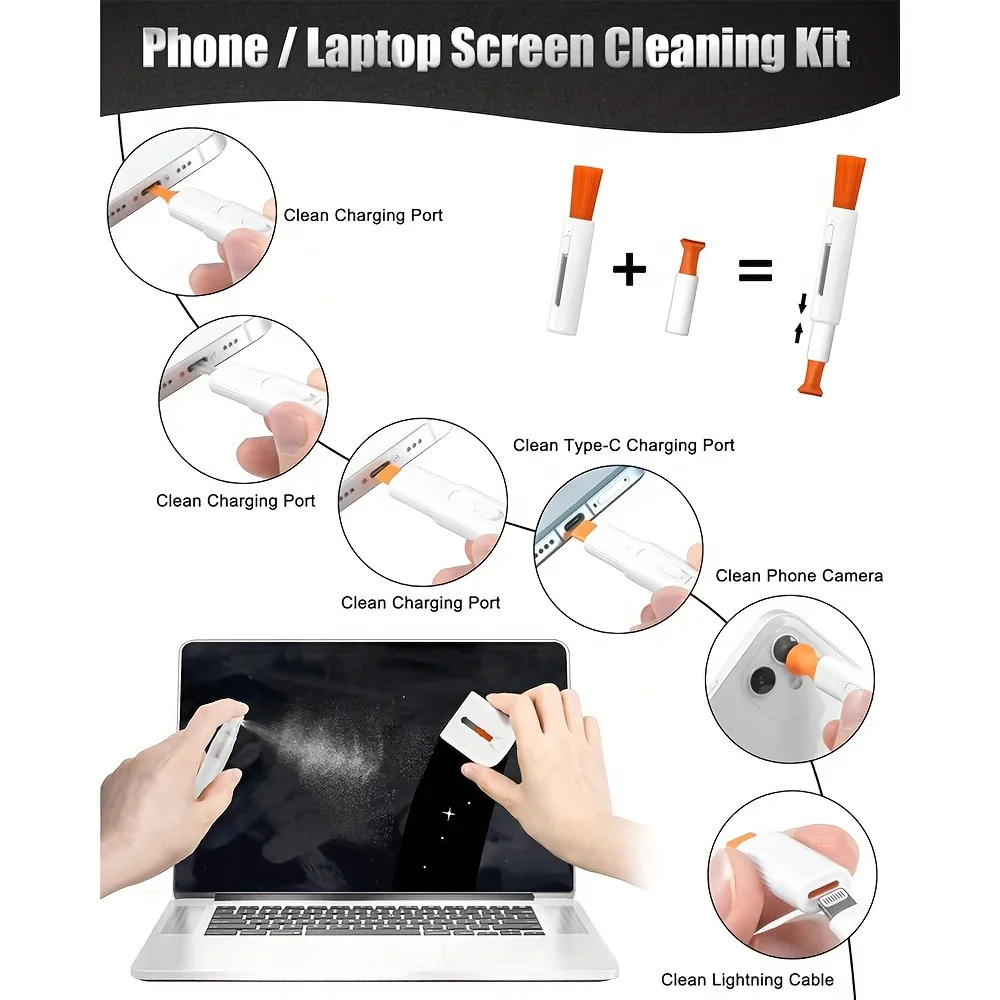 Cepillo de limpieza para iPhon - Lens Cleaning Kit reseña y precio