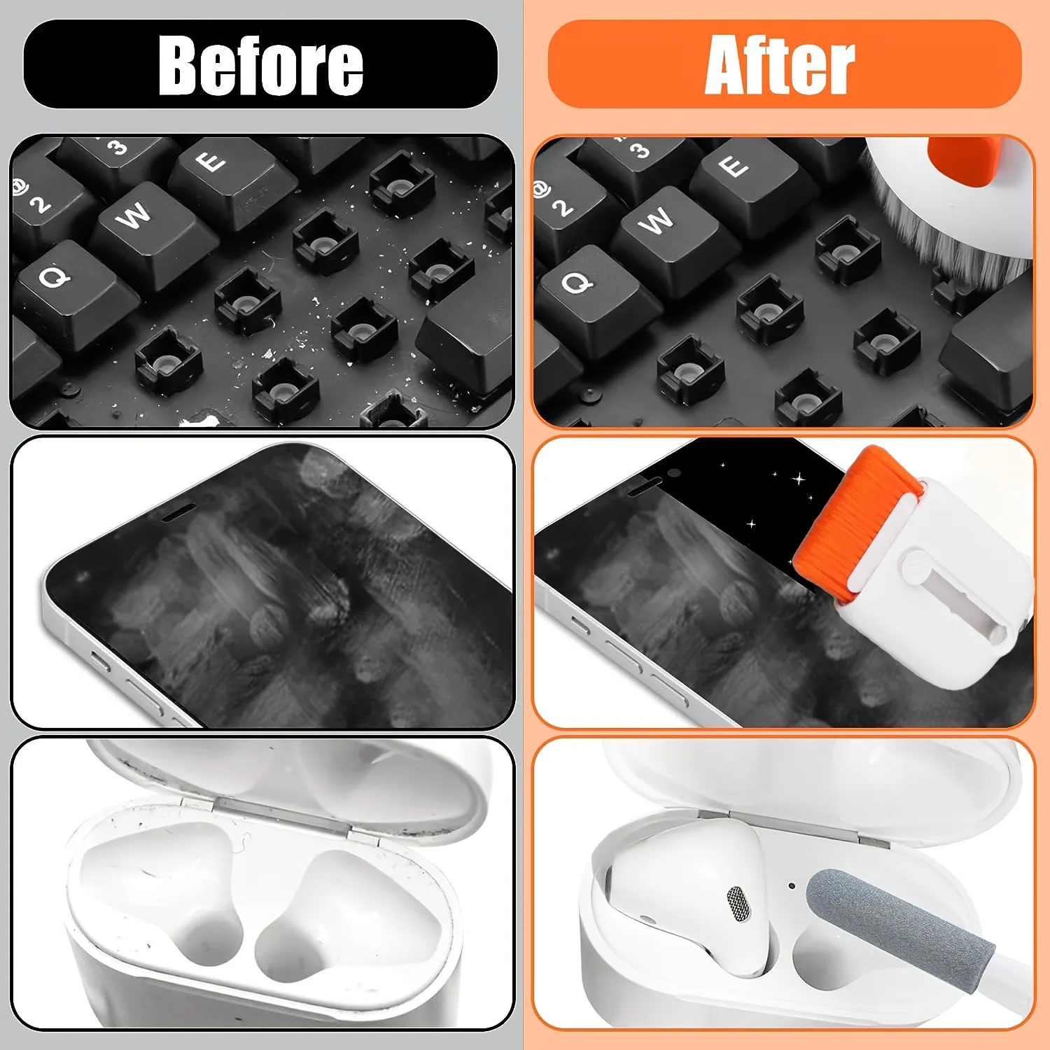 Cepillo de limpieza para iPhon - Lens Cleaning Kit reseña y precio